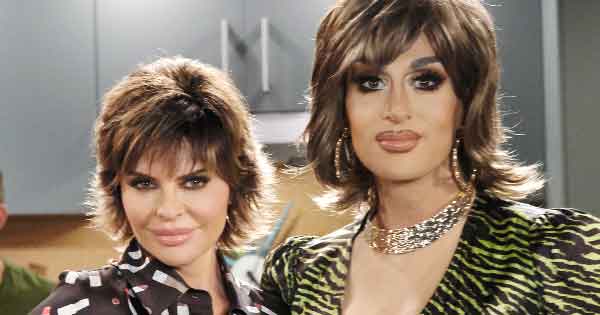 Lisa Rinna impersonator previews her appearance on DAYS' Beyond Salem